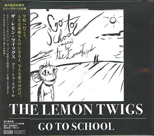 The Lemon Twigs GO TO SCHOOL [Bonus Track] (4AD0094CDJP) Japan Music CD