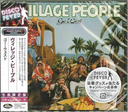 Village People go west Japan Music CD