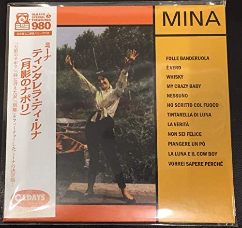 Mina Tintarella di Luna (Napoli in the Moonlight) Japan Music CD