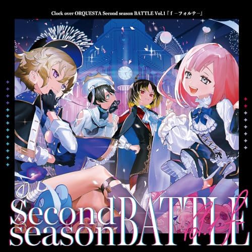 Nika Sakurakoji Clock over ORQUESTA Second season BATTLE Vol.1 "f - Forte -" Japan Music CD