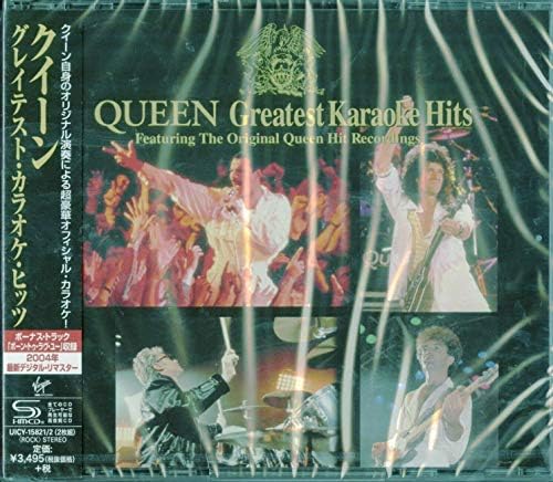 Queen greatest karaoke hits Japan Music CD