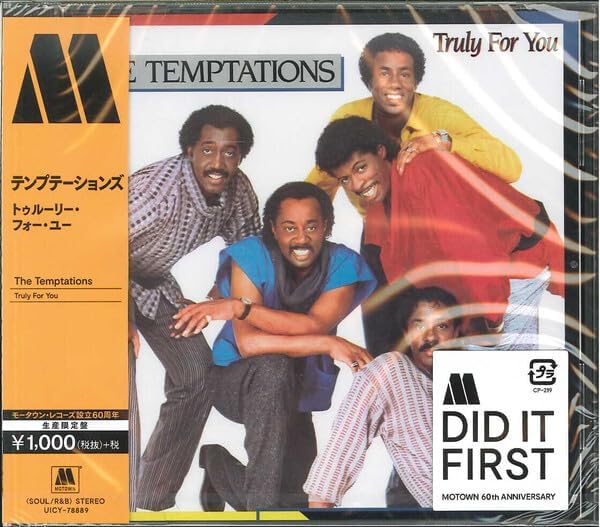The Temptations Truly For You (Limited Edition) Japan CD Treat Her Like a Lady