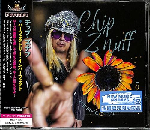 Chip Z'Nuff Perfectly Imperfect Japan Music CD Bonus Tracks