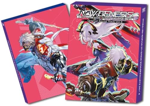 PSO2 NEW GENESIS Original Sound Track Vol.4 (3CD) Japan Music CD