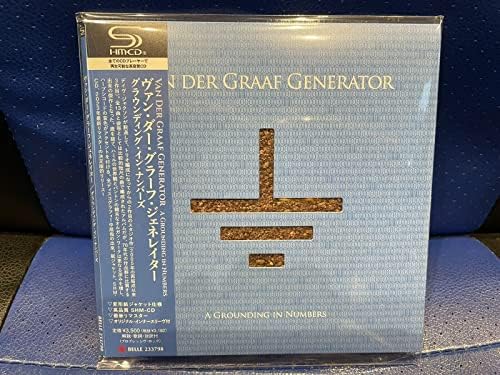 Van Der Graaf Generator Grounding in Numbers Japan Music CD^