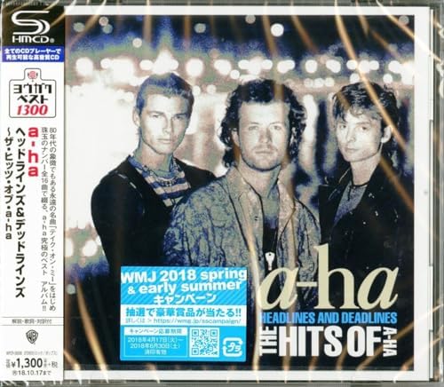 a-ha Headlines & Deadlines The Hits of a-ha SHM-CD Japan Music CD