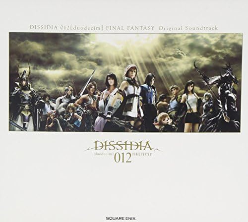 DISSIDIA 012 [duodecim] FINAL FANTASY Original Soundtrack Japan Music CD