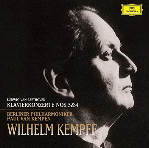 Wilhelm Kempff Beethoven: Piano Concertos Nos. 4 and 5 "Emperor" (SHM-CD) Japan