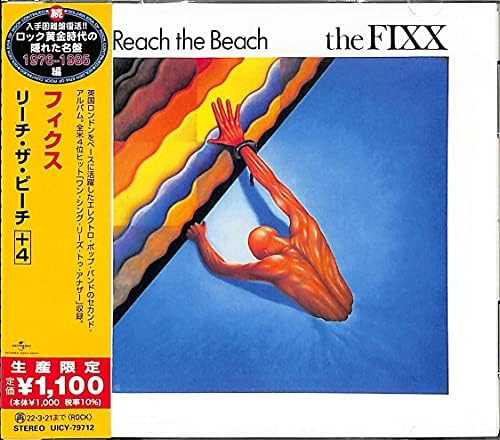 The Fixx Reach the Beach +4 Bonus Tracks Japan Music CD^