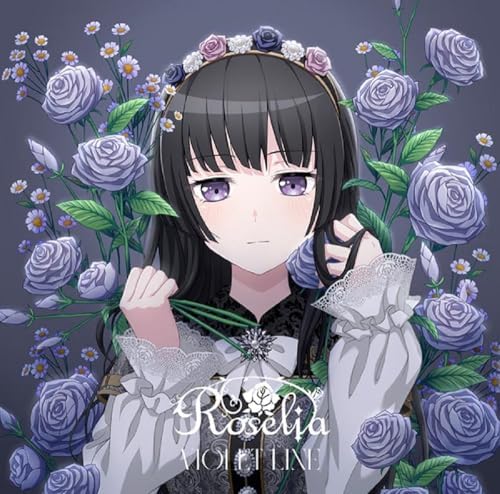 Roselia VIOLET LINE [Rinko Shirogane Ver.] Japan Music CD