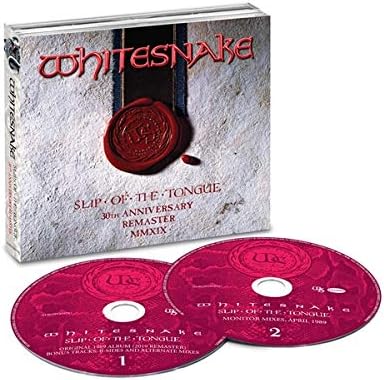 white snake Slip of the Tongue: 30th Anniversary Deluxe Edition 2SHM-CD Japan