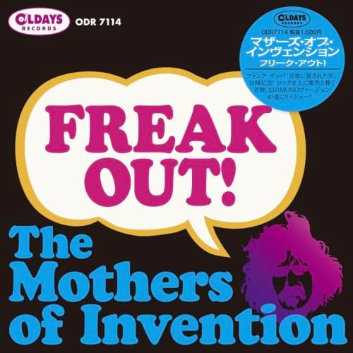 Frank Zappa & The Mothers Of Invention Freak out! Japan Music CD Bonus Track^