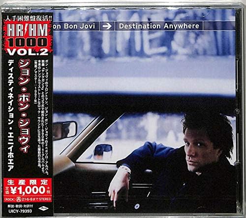 Jon Bon Jovi Destination Anywhere (Limited Edition) Japan Music CD Bonus Track^