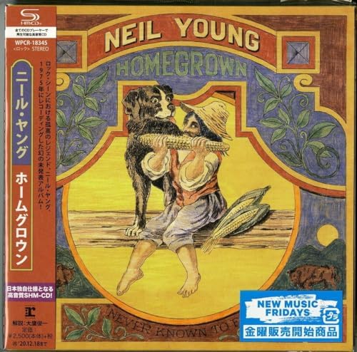 Neil Young home grown Japan Music CD