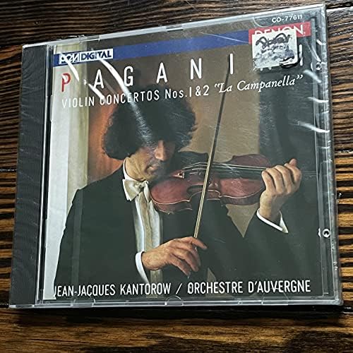 Auvergne Chamber Orc Paganini: Violin Concerto No. 1 and No. 2 Japan Music CD