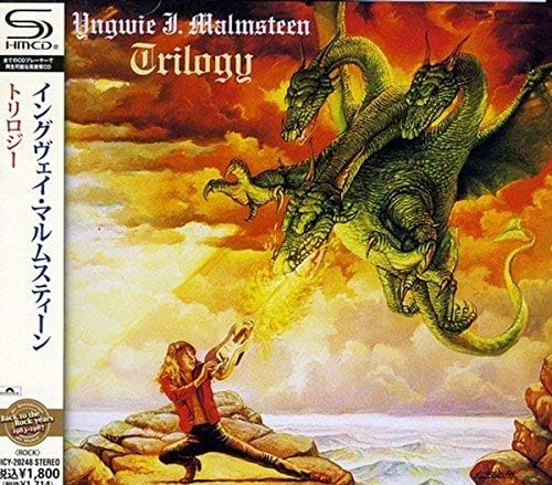 Yngwie Malmsteen trilogy Japan Music CD