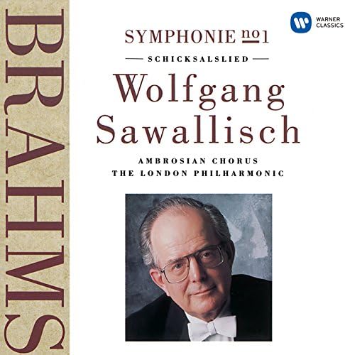 Sabarisch (Wolfgang) Brahms: Symphony No. 1, Song of Fate Japan Music CD