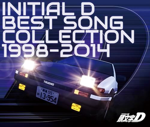 Initial D BEST SONG COLLECTION 1998-2014 Japan Music CD
