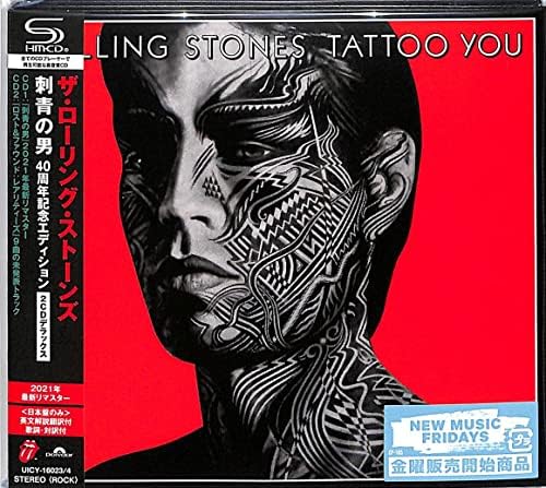 The Rolling Stones Tattooed Man 40th Anniversary Edition 2CD Deluxe (Normal Edition) (SHM-CD) Japan Music CD