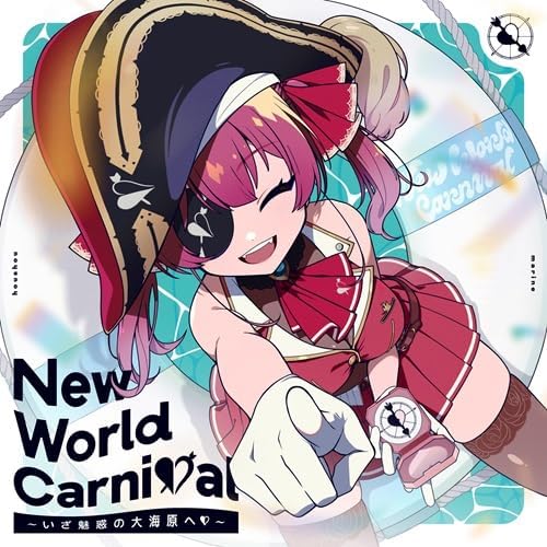 Houshou Marine New World Carnival Iza Miwaku No Ounabara He (Regular Edition) Japan Music CD