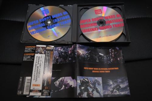 Super Robot Wars OG ORIGINAL GENERATIONS Original Soundtrack Japan Music CD
