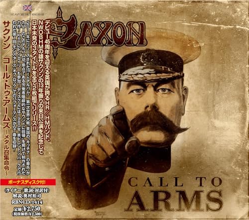 saxon Call To Arms ~Metal Convocation Order~ Japan Music CD