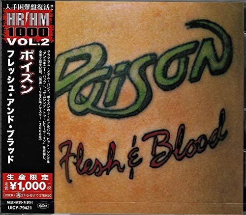 Poison Flesh and Blood (Limited Edition) Japan Music CD