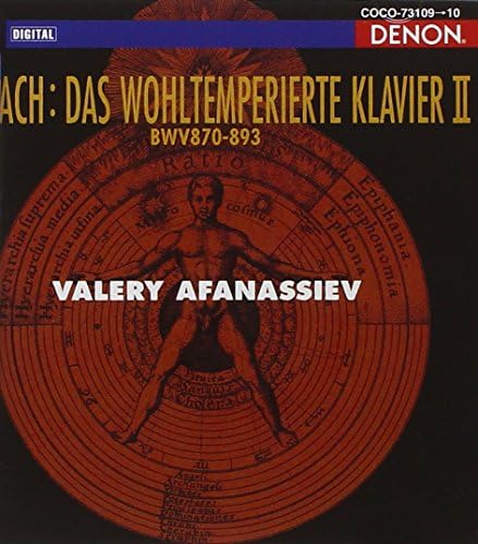 Afanasyev (Valery),  Bach: Well-Tempered Clavier Volume 2 Japan Music CD