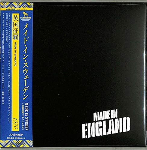 Made in Sweden conquest of england Japan Music CD