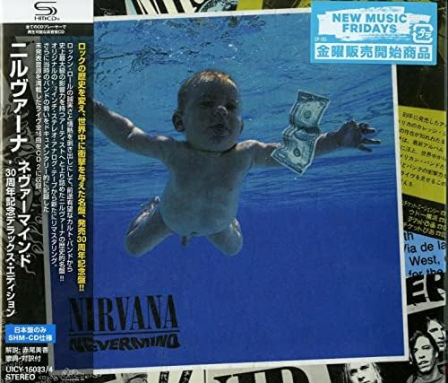 Nirvana Nevermind 30th Anniversary Deluxe Edition Japan Music SHM-CD