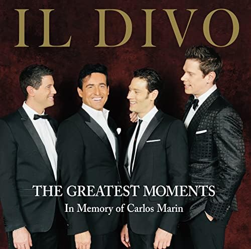 Il Divo Greatest Moments In Memory of Carlos Marin Japan Music CD