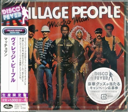 Village People macho man Japan Music CD