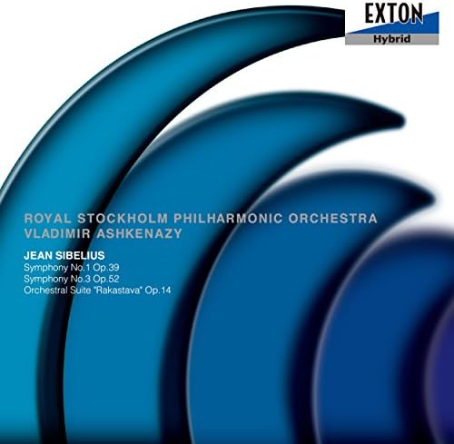 Sibelius, Ashkenazy Sibelius: Symphony No. 1, No. 3, etc. Japan Music CD