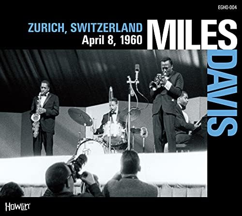 MILES DAVIS ZURICH SWITZERLAND April 8 1960 Japan Music CD
