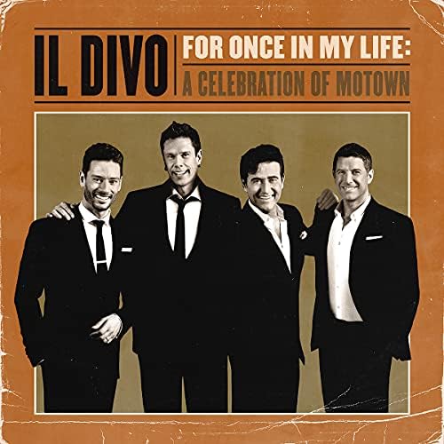 Il Divo For Once In My Life Japan Music CD