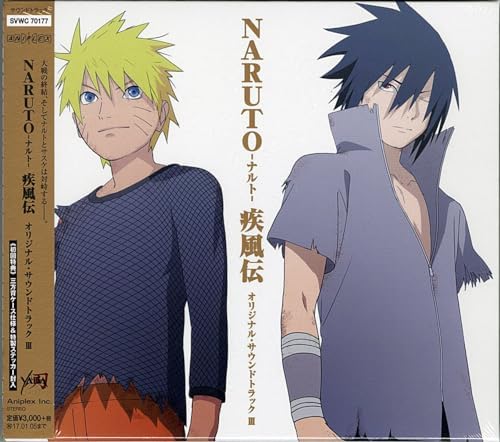 NARUTO Shippuden Original Soundtrack III Japan Music CD