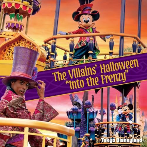 Tokyo Disneyland The Villains Halloween "Into the Frenzy" Japan Music CD