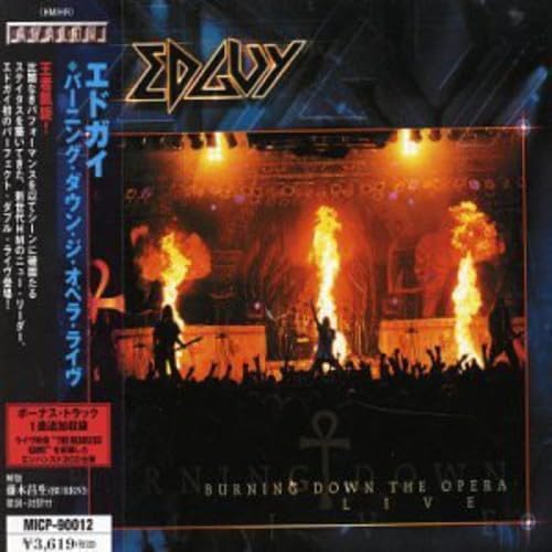edguy Burning Down the Opera~Live Japan Music CD