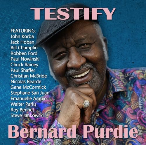 bernard purdy Testify Japan Music CD