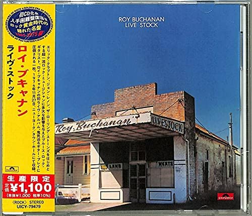 Roy Buchanan Live Stock (Limited Edition) Japan Music CD