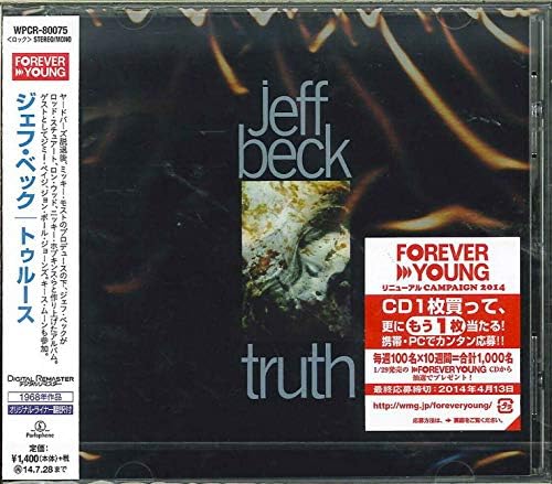 Jeff Beck Truth Japan Music CD Bonus Track