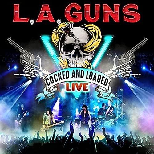 L.A.GUNS cocked and loaded live Japan Music CD