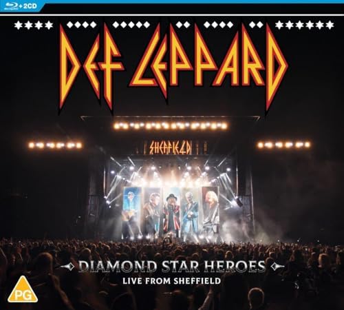 Def Leppard Diamond Star Heroes Live from Sheffield (2SHM-CD+Blu-ray) Japan CD