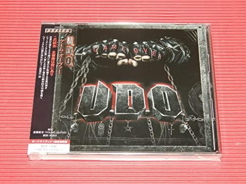 U.D.O. game over Japan Music CD