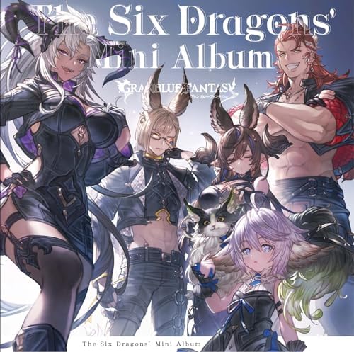 The Six Dragons' Mini Album GRANBLUE FANTASY Japan Music CD Character song CD