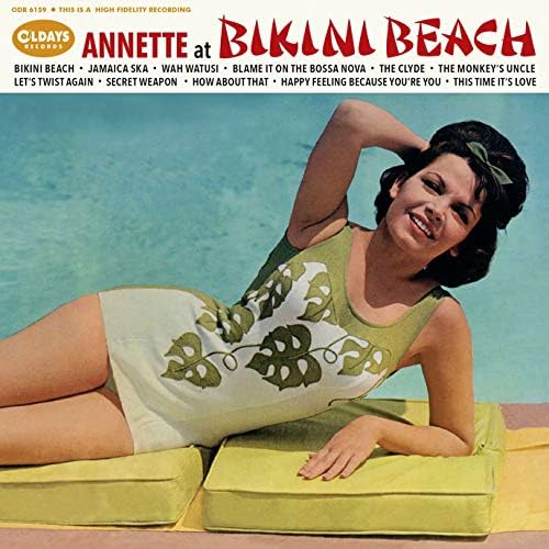 Annette Bikini Beach Japan Music CD Soundtrack Album