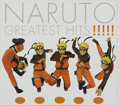 NARUTO GREATEST HITS!!!!!(with DVD) Japan Music CD