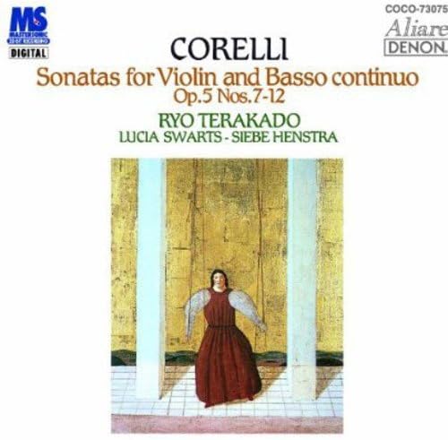 Ryo Terakobe, Corell Corelli: Violin Sonatas Japan Music CD