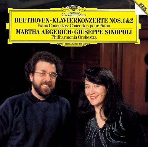Martha Argerich Beethoven: Piano Concertos Nos. 1 and 2 (SHM-CD) Japan Music CD