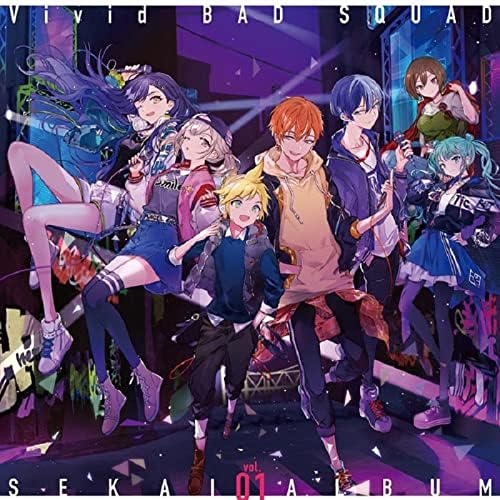 Vivid BAD SQUAD SEKAI ALBUM vol.1 [Regular Edition] HATSUNE MIKU: COLORFUL STAGE